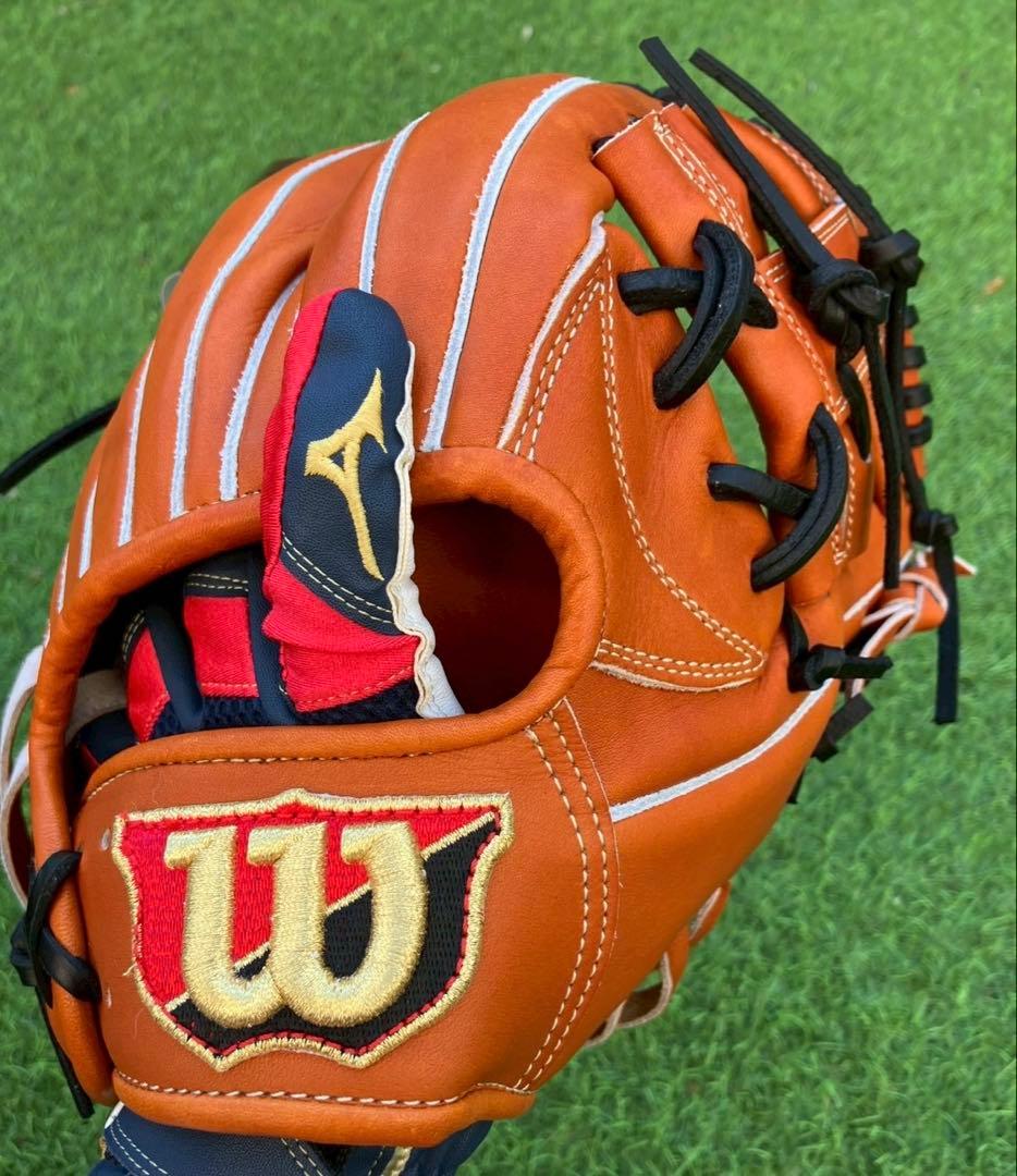 新品　ウィルソンスタッフ　Wilson 硬式　内野　日本製