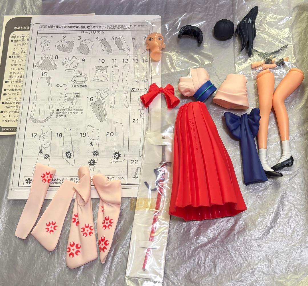 真宮寺さくら サクラ大戦 1/6 ソフトビニール 塗装済み フィギュア 海洋堂