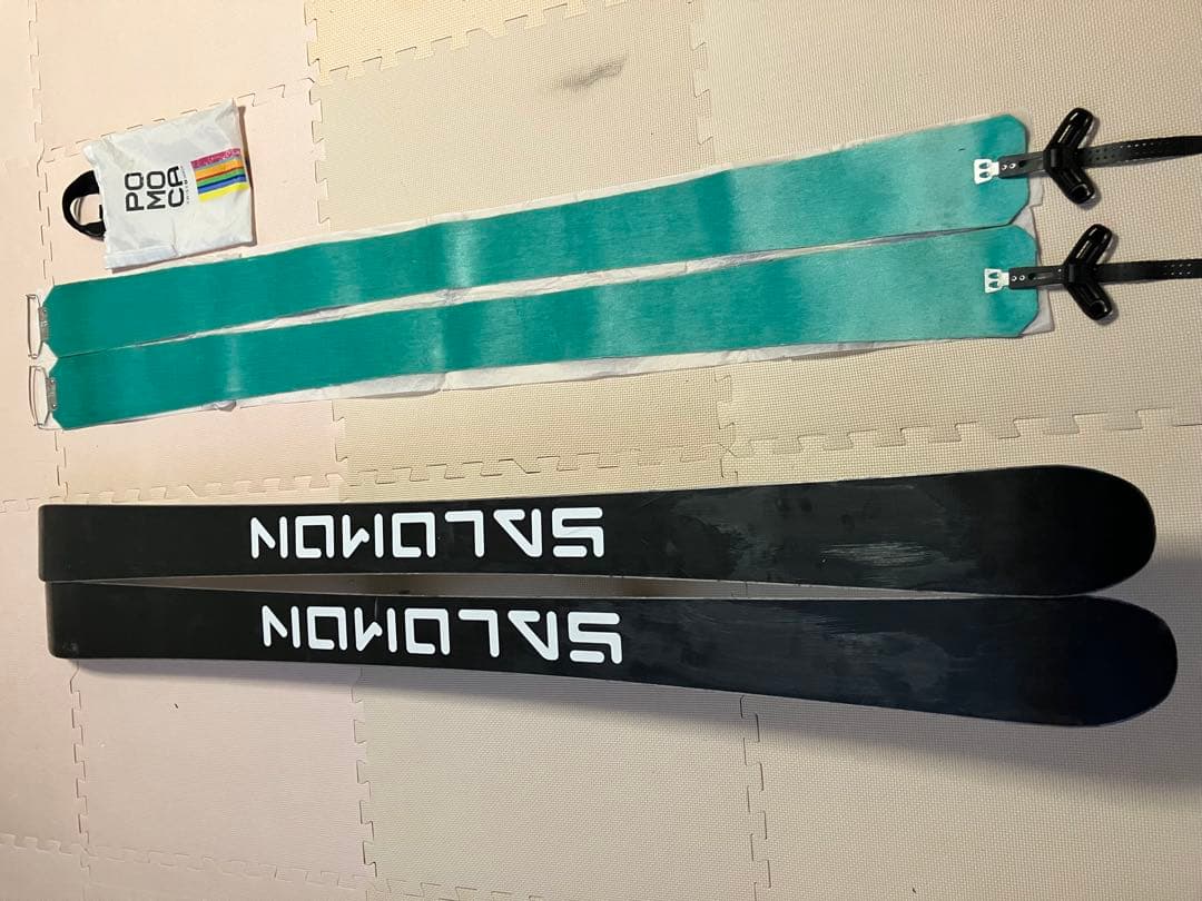 サロモン 1080 ジャンク naxoビンディング POMOCA スキーシール