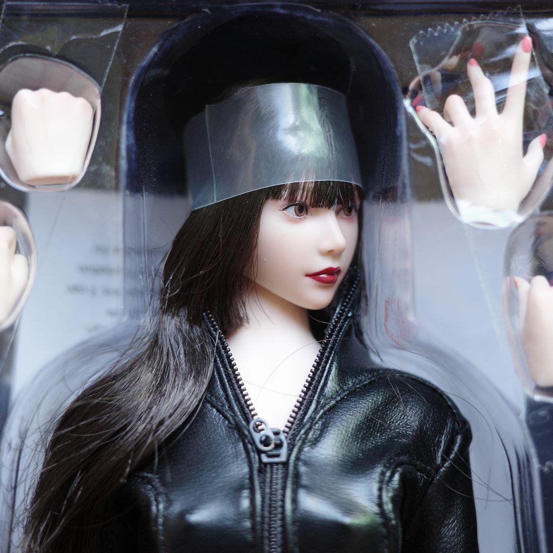 1/6 スケール バイク DUCATI風 V4S ＆ 女性フィギュア セット