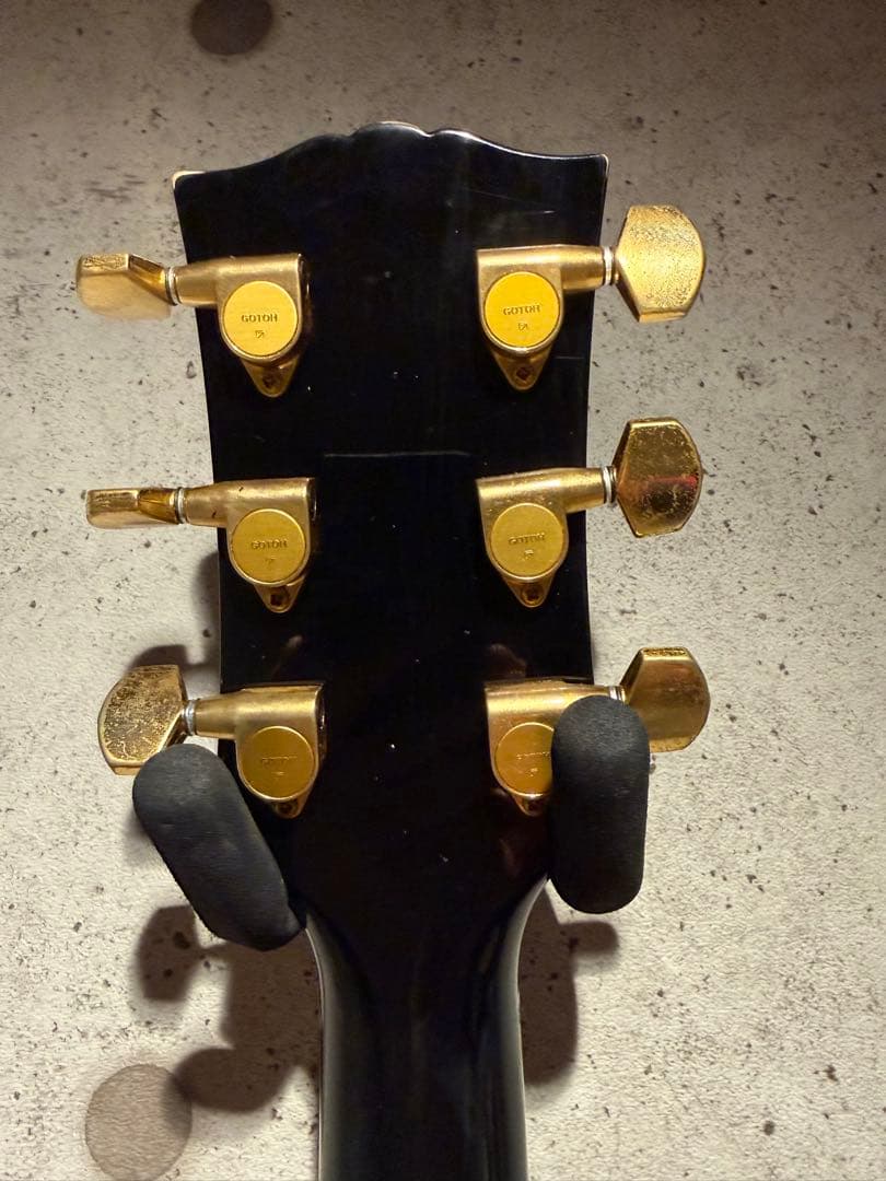 レスポールカスタム レプリカ ブラックビューティー　GOTOHパーツ