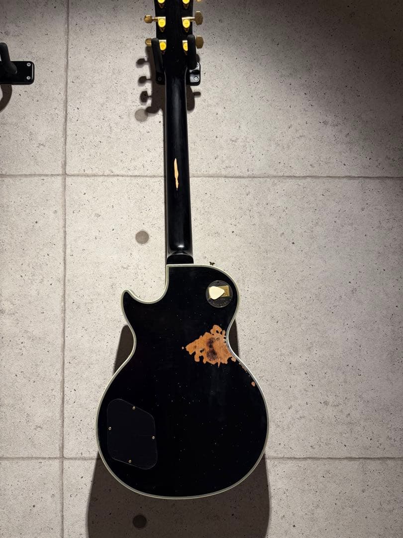 レスポールカスタム レプリカ ブラックビューティー　GOTOHパーツ