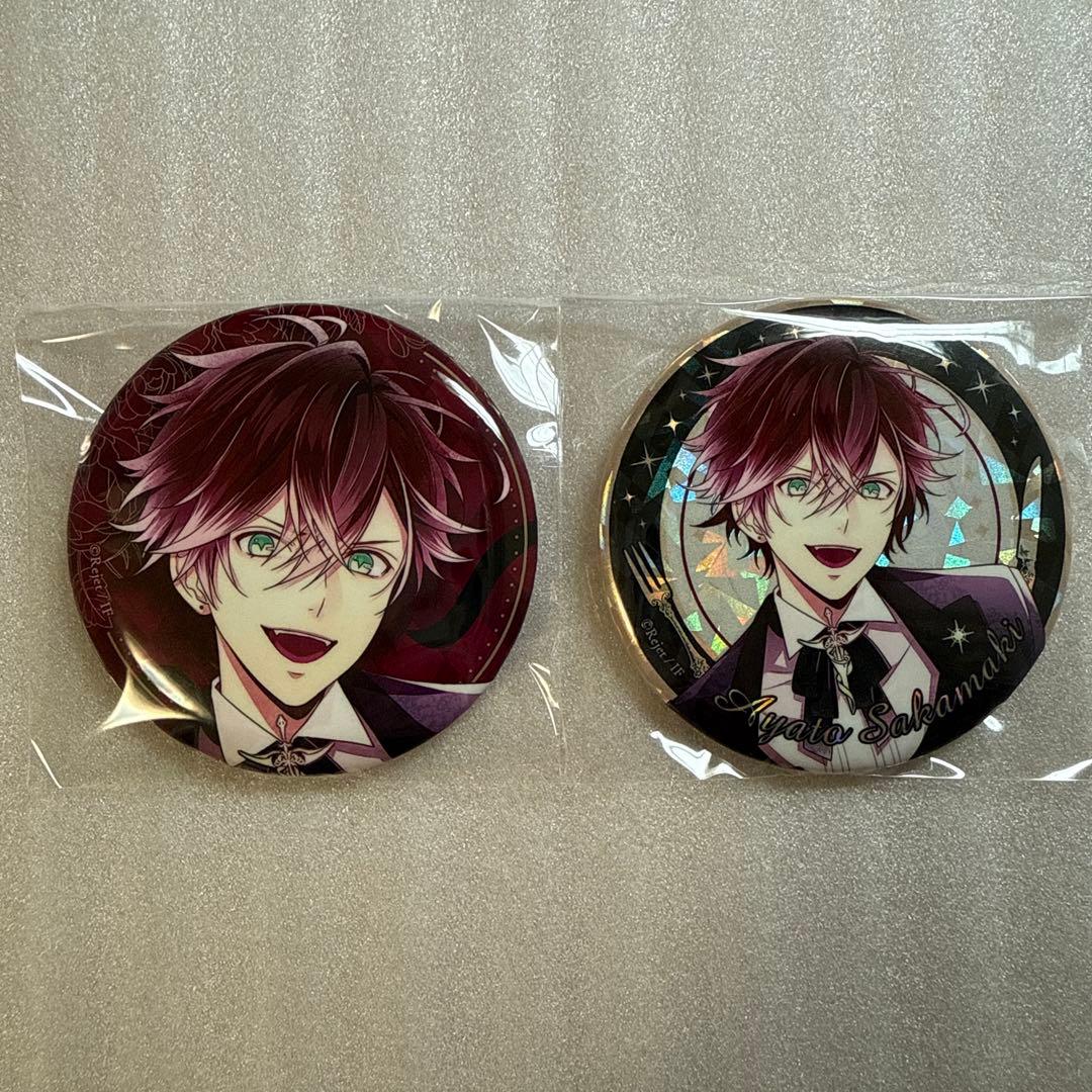 BB ホロ 缶バッジ 逆巻 アヤト DIABOLIK LOVERS