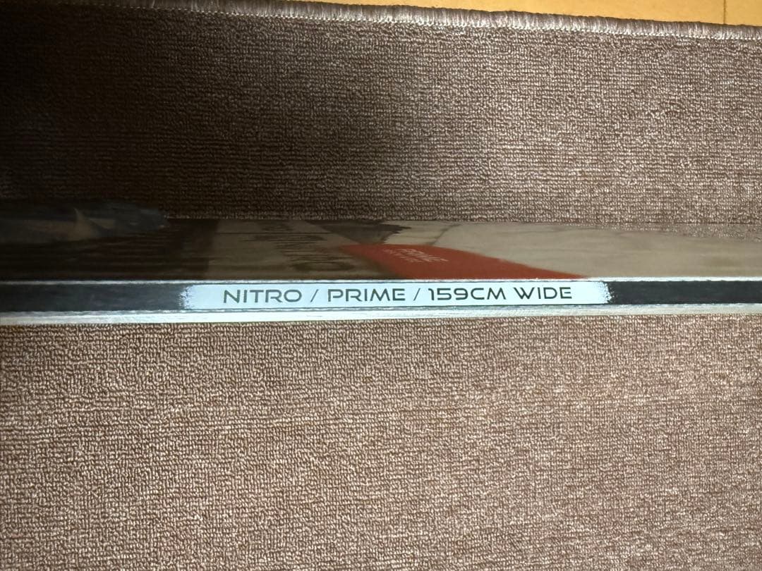 2025 NITRO PRIME RAW 159W 美品！ボードケース付き！