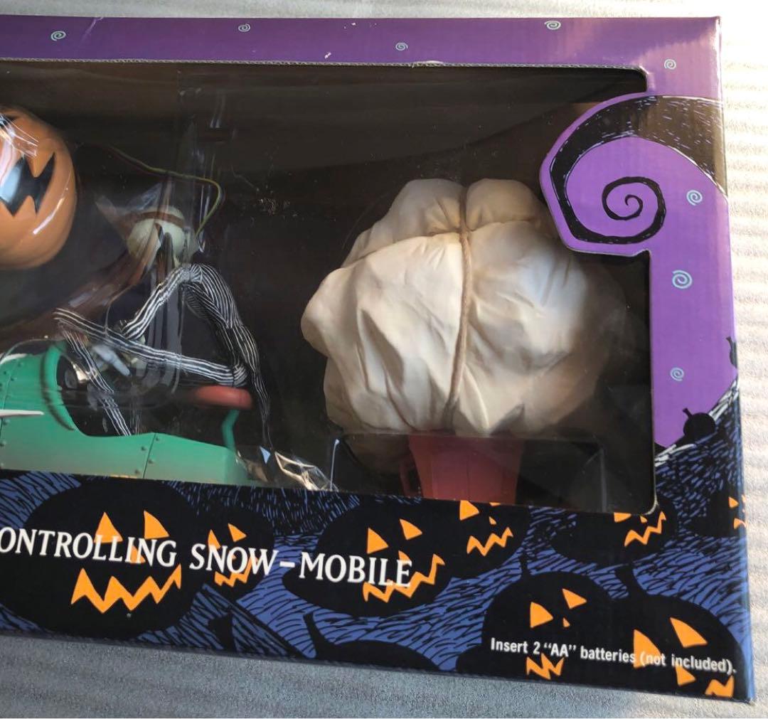 未開封 ナイトメアビフォアクリスマス リモコントイスノーモービル