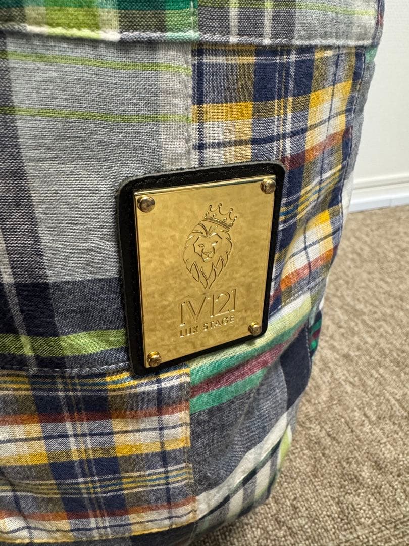 V12 ヴィトゥエルヴ　パッチワーク柄　着せ替えキャディバッグ