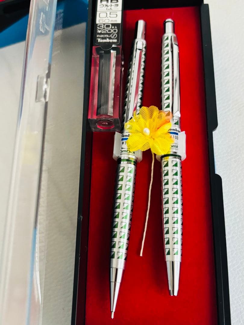 デッドストック☆廃盤・昭和レトロ トンボ鉛筆 シャープペンシル ボールペン蝕刻