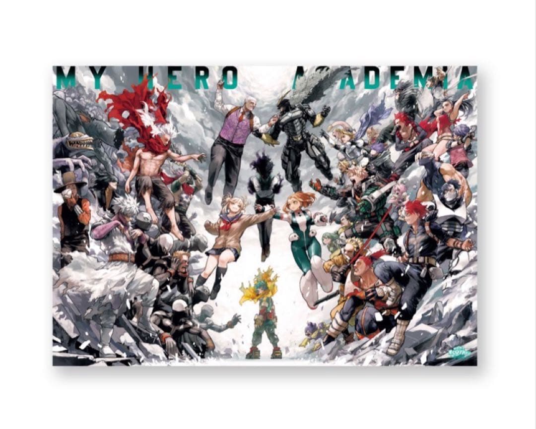 ヒロアカ 原画展ポスター 『The Beginning』『ヒーローvs敵』セット