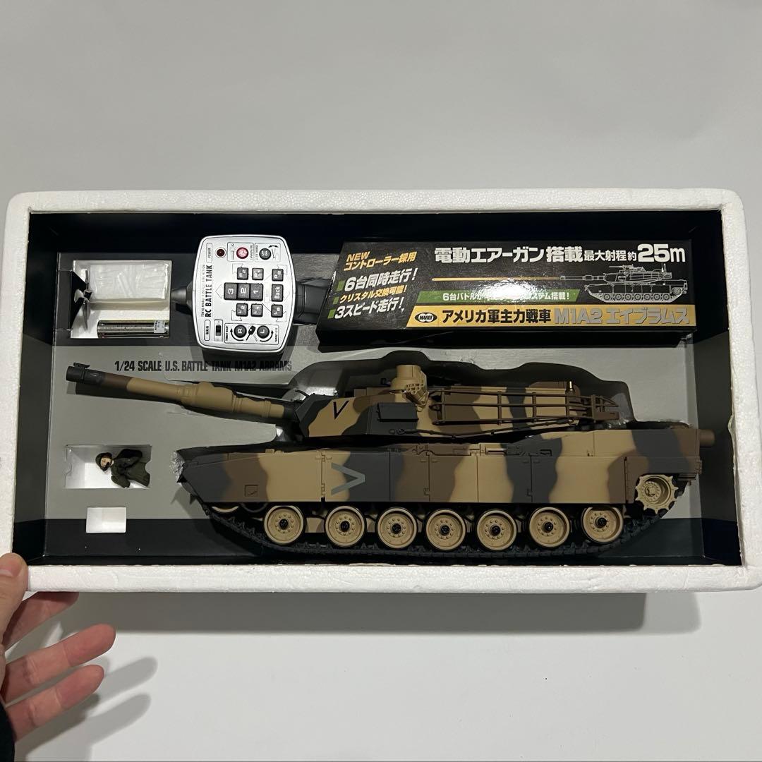 【美品】RC BATTLE TANK バトルタンク M1A2 Abrams