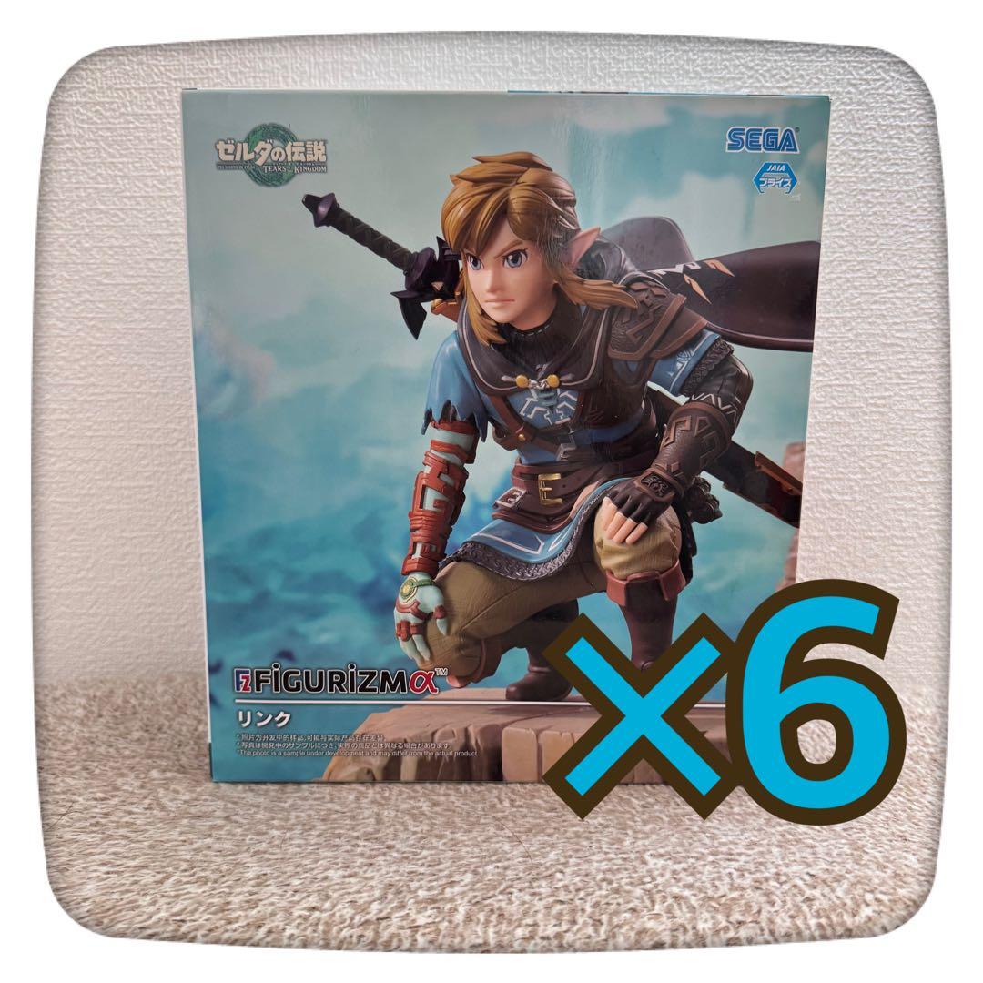 ゼルダの伝説 figlizmα フィギュア リンク×6個セット