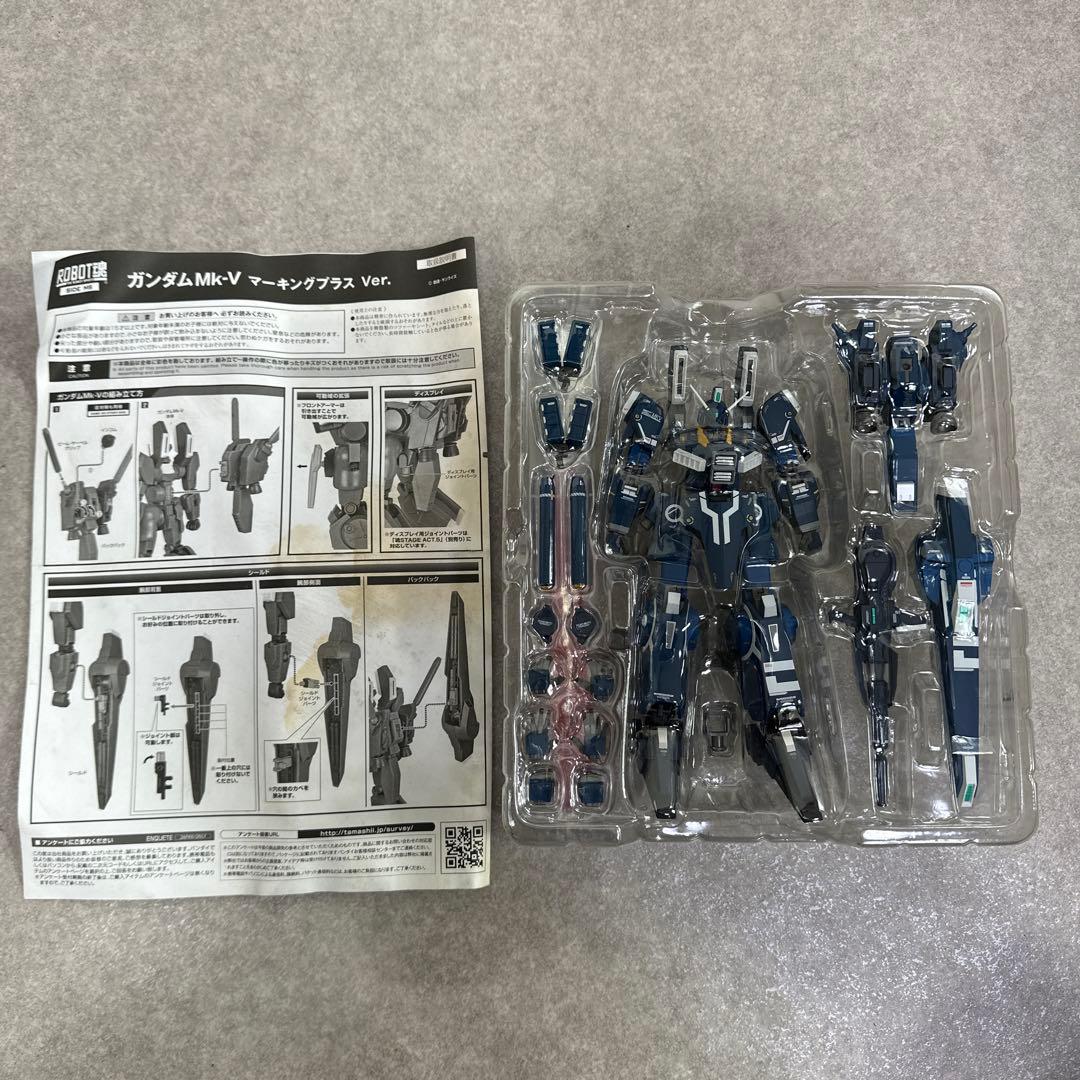 未組立ROBOT魂 Ka signature ガンダムMk-V マーキングプラス