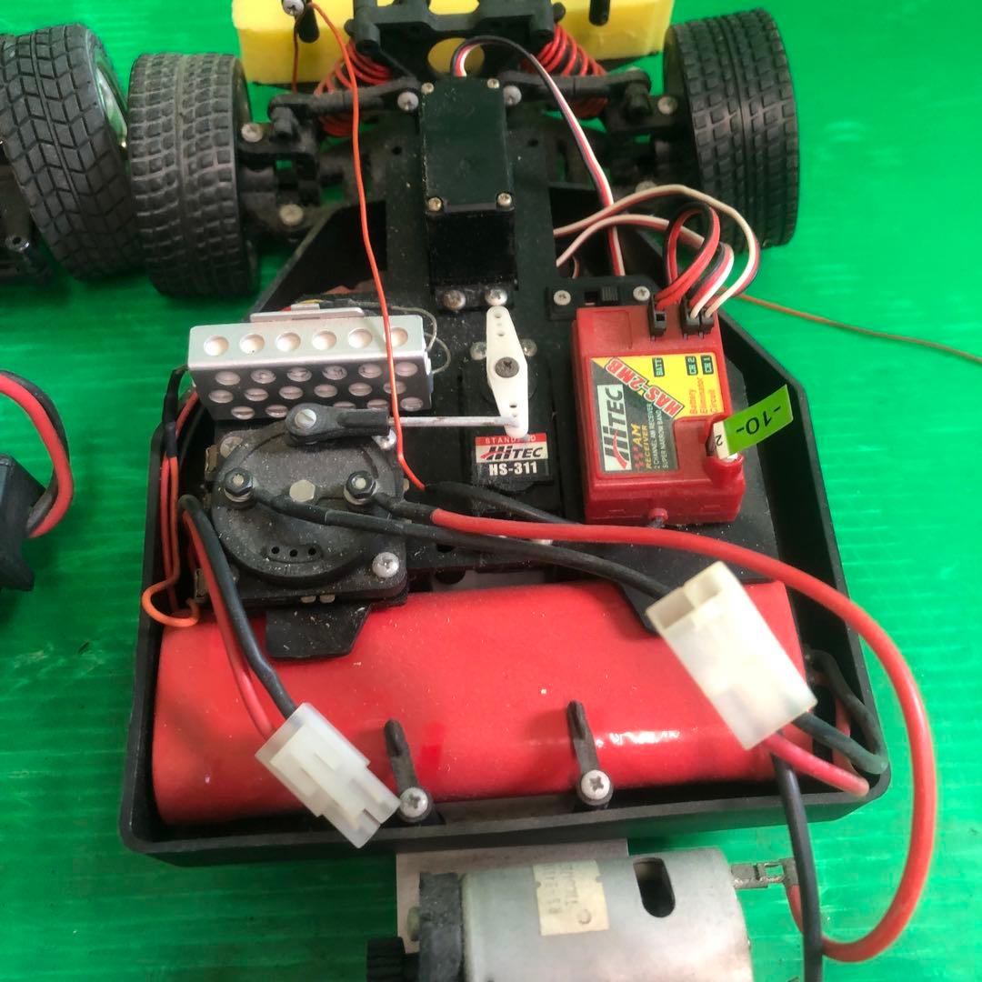 電動ラジコンカー シャーシ パーツ多数 現状渡し
