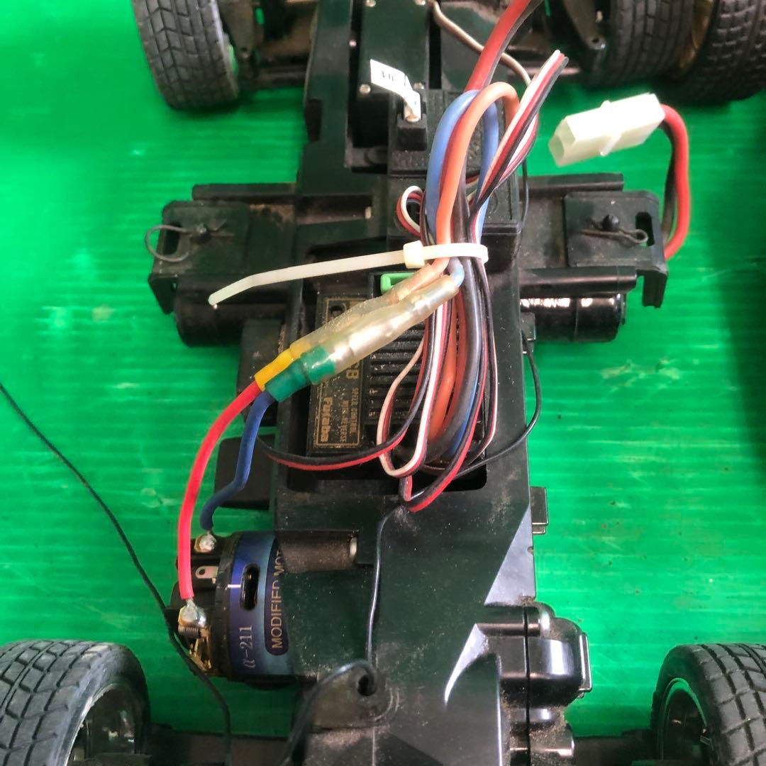 電動ラジコンカー シャーシ パーツ多数 現状渡し