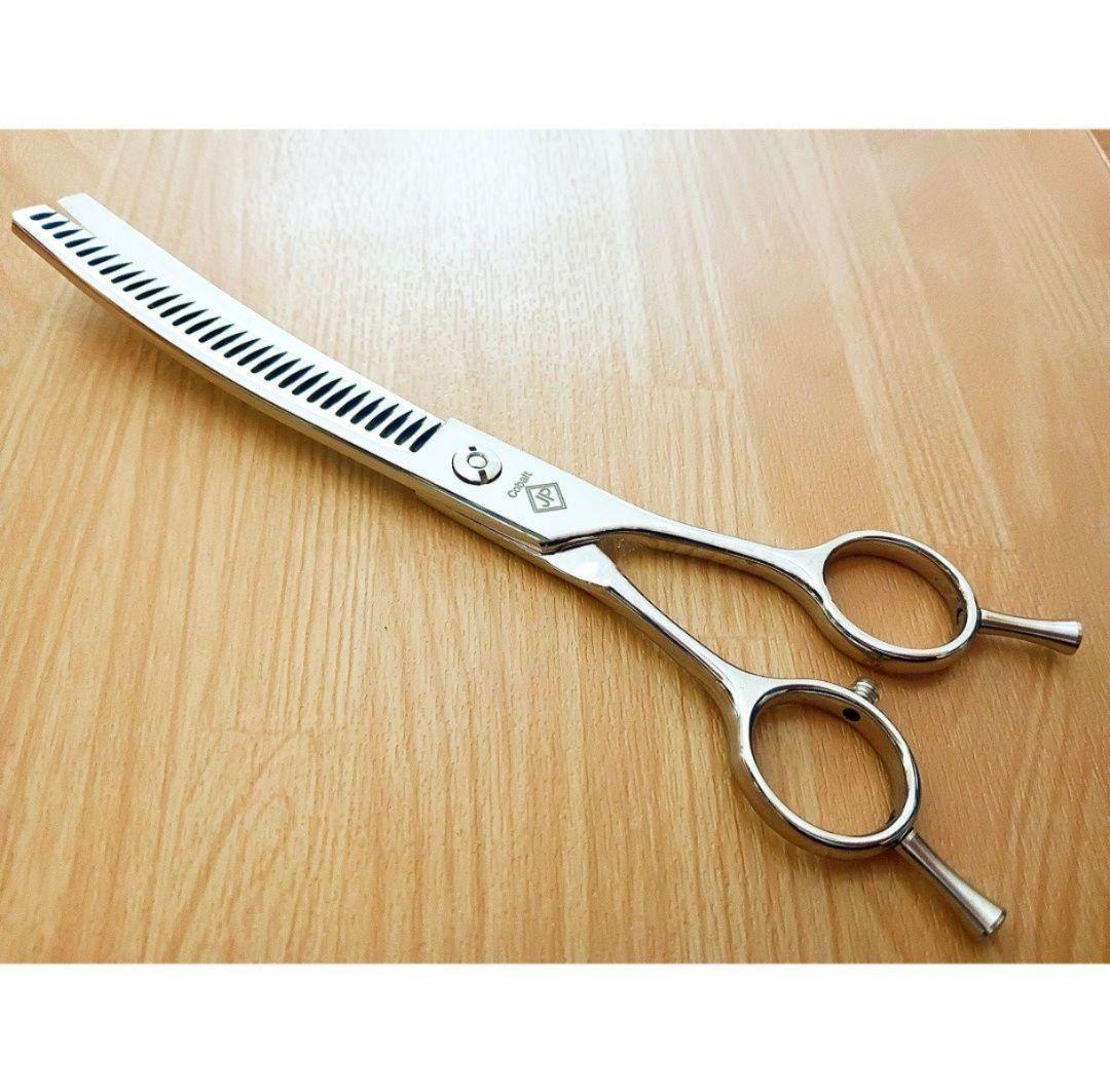 カーブセニングシザーカーブブレンディングブレンダートリミングペットママミング