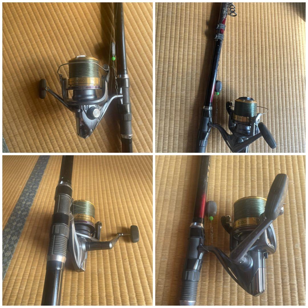 送料込シマノSHIMANO)スピニングリール投げ遠投 アクティブキャスト1050