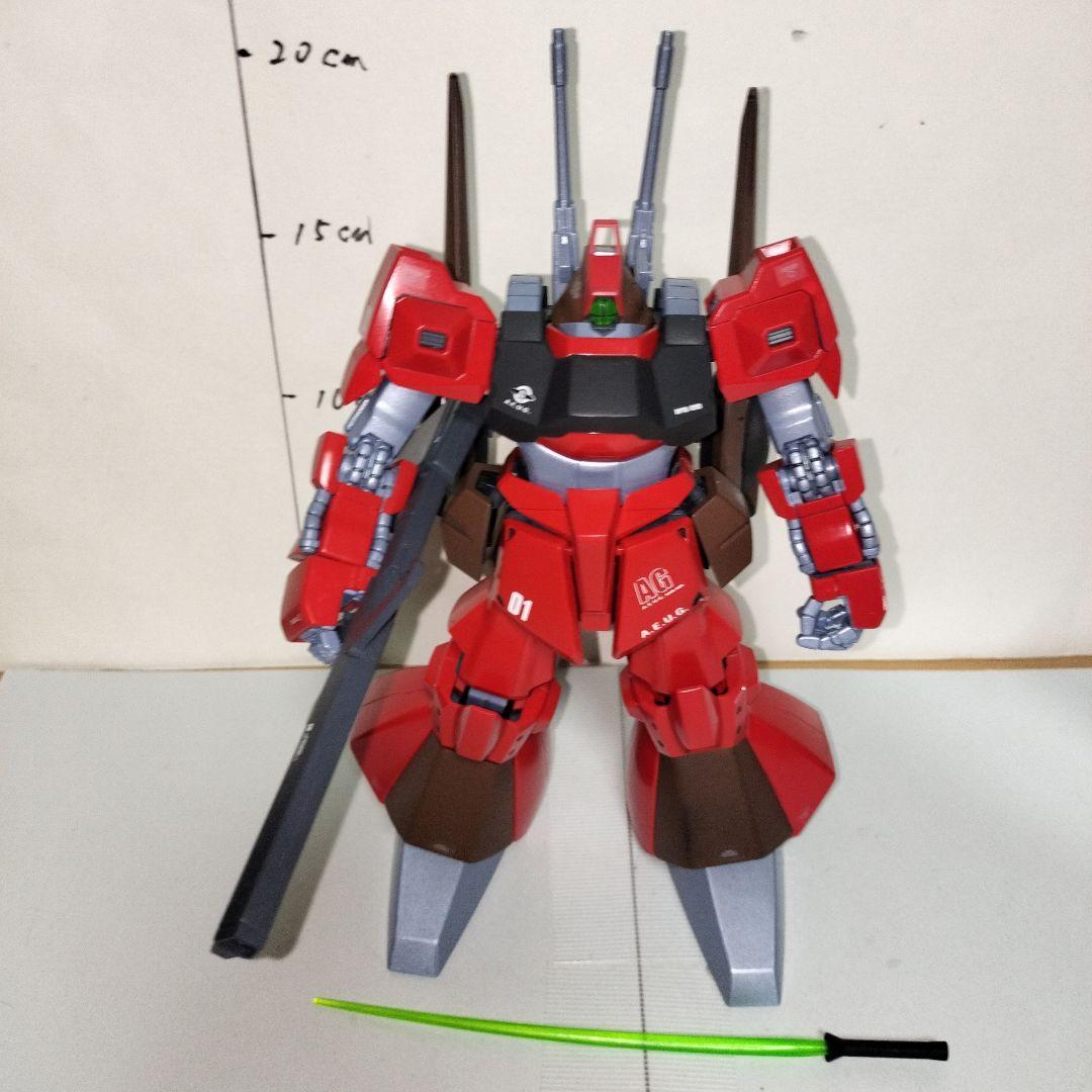 MG 1/100 リック・ディアス クワトロカラー 塗装完成品 赤 ガンプラ