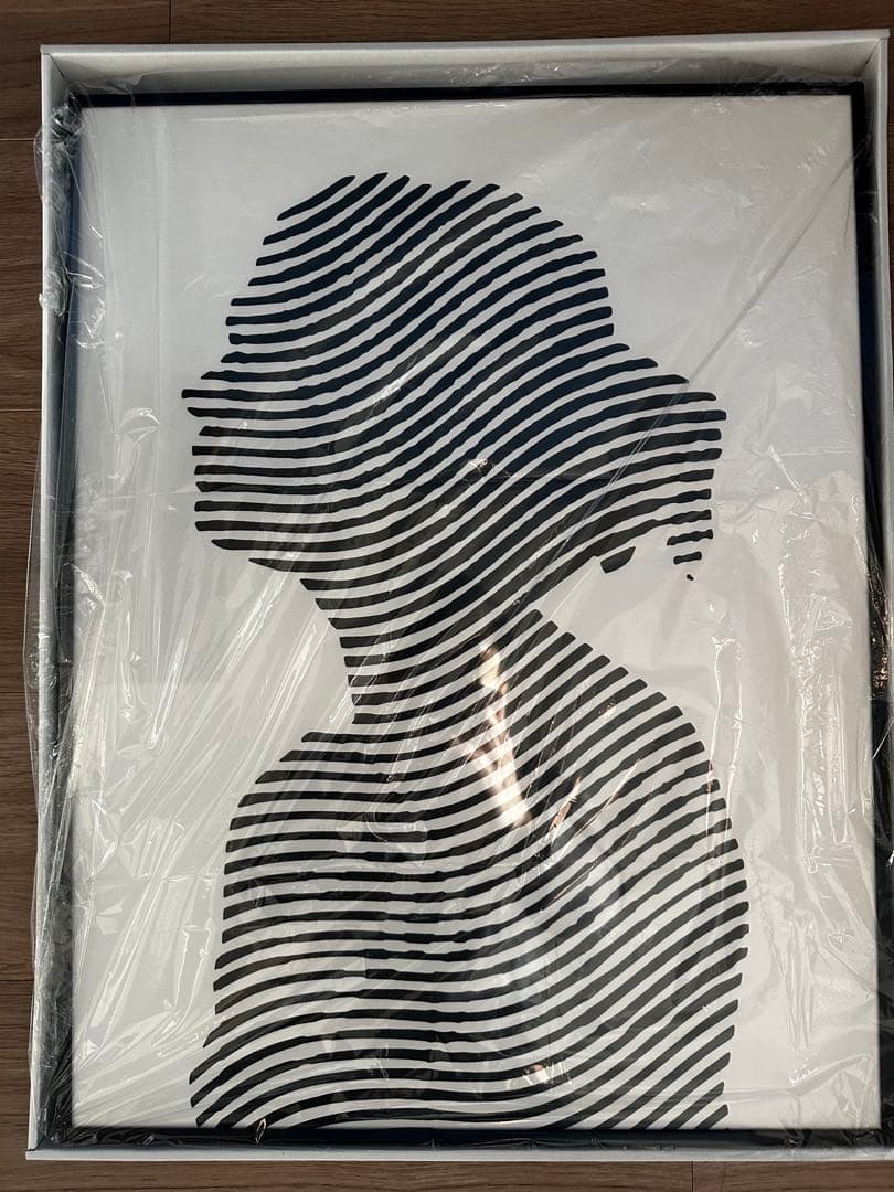 aicon 【SOLID】 シルクスクリーン　額装済み