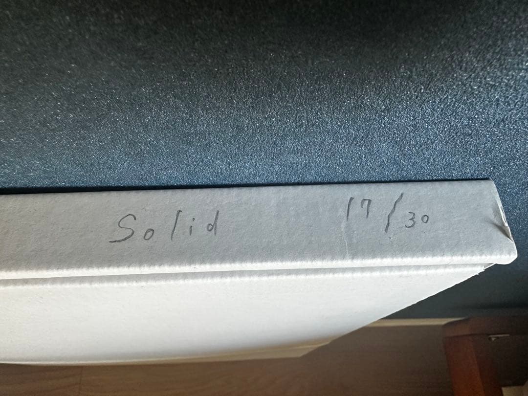 aicon 【SOLID】 シルクスクリーン　額装済み