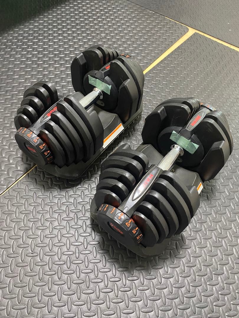 HAIGE可変ダンベル 40kg &リーディングエッジトレーニングベンチ