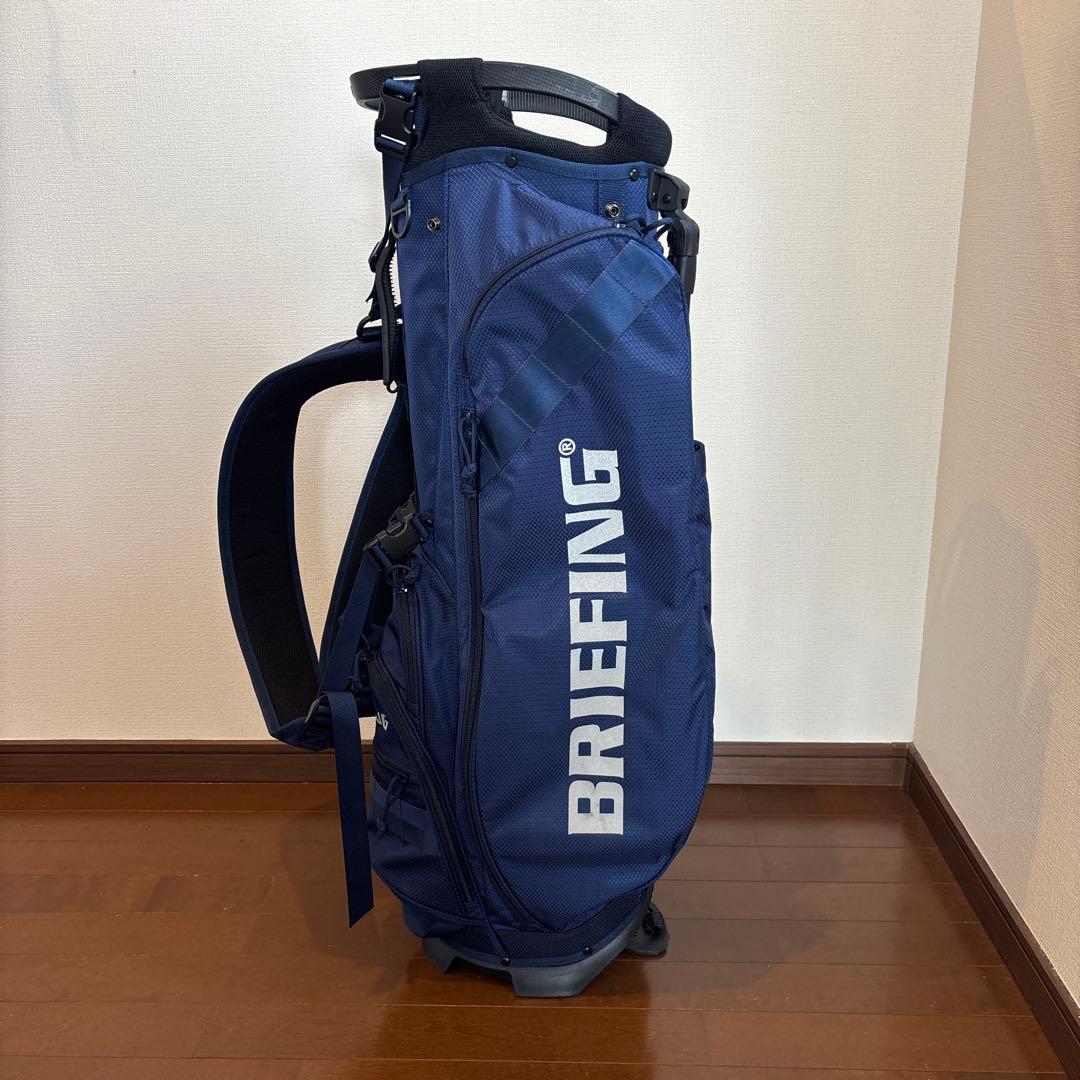 BRIEFING CR－７#02ネイビー キャディバッグ