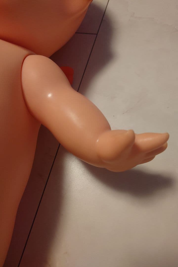 【ちょこ】40年以上前の懸賞品 キューピーマヨネーズ 人形 全長55センチ