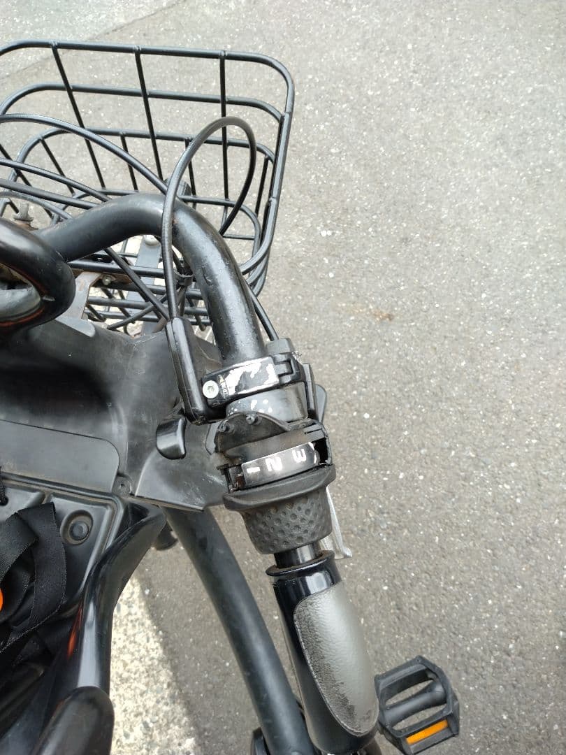 ヤマハ　PAS Babby 電動アシスト自転車 チャイルドシート付き ブラック