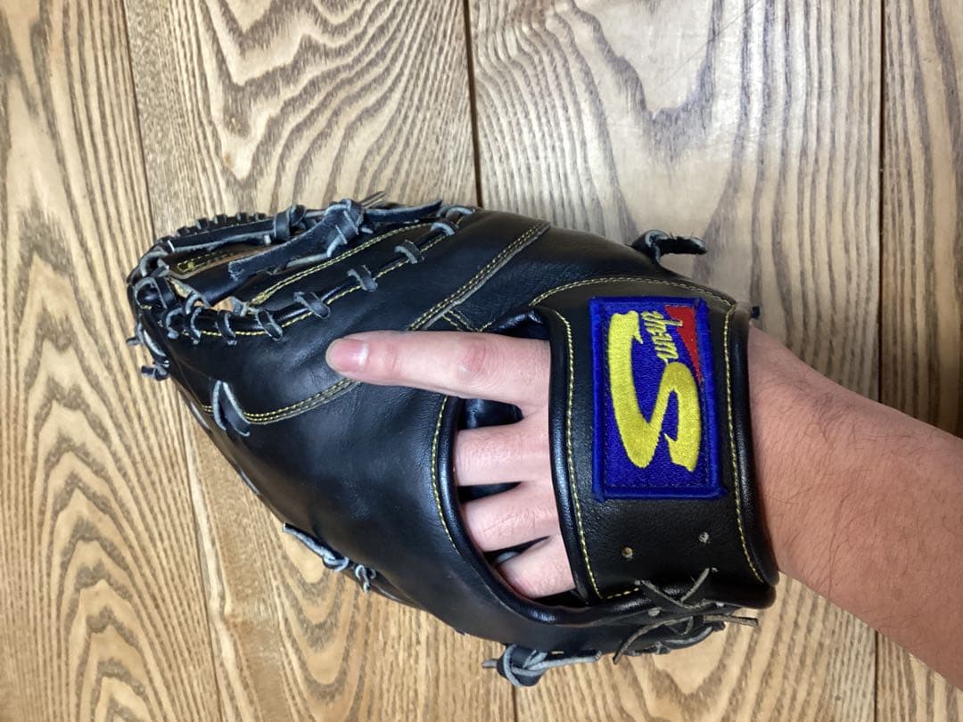 即戦力 良型 軟式野球 ファーストミット サンアップ レア ヤクルトスワローズ