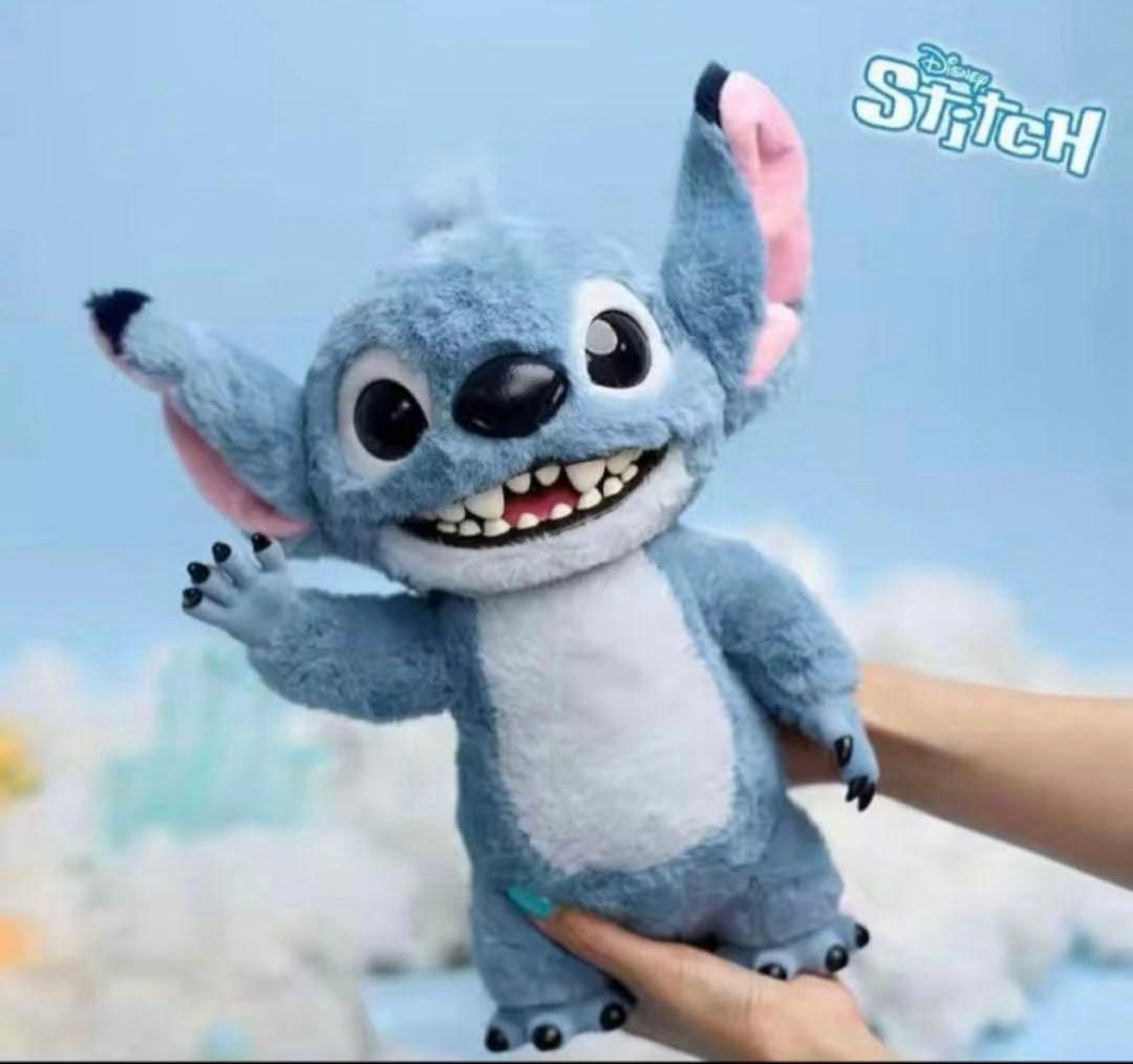 ラスト1点★ 海外限定 　スティッチ　リアルぬいぐるみ　28cm　公式正規品★
