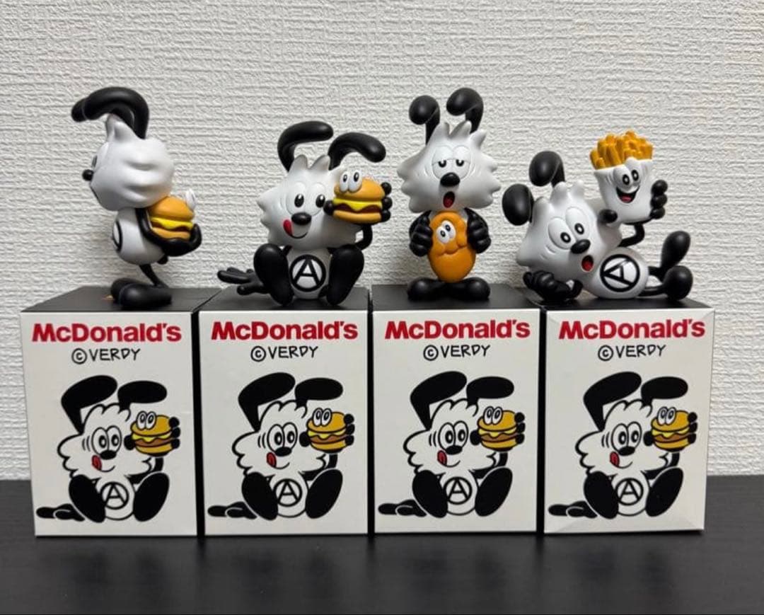 Verdy × McDonalds マクドナルド 4種類セット