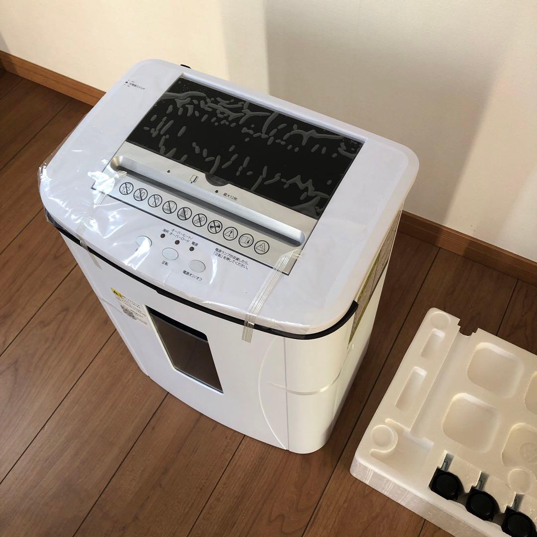 【新品未使用】プロ仕様 家庭用シュレッダー 25L 大容量 キャスター付き