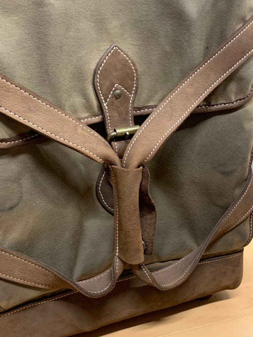 超コレクター 「品質・価値良し・他になし」牛革&綿 キャリーカート 本体 H57