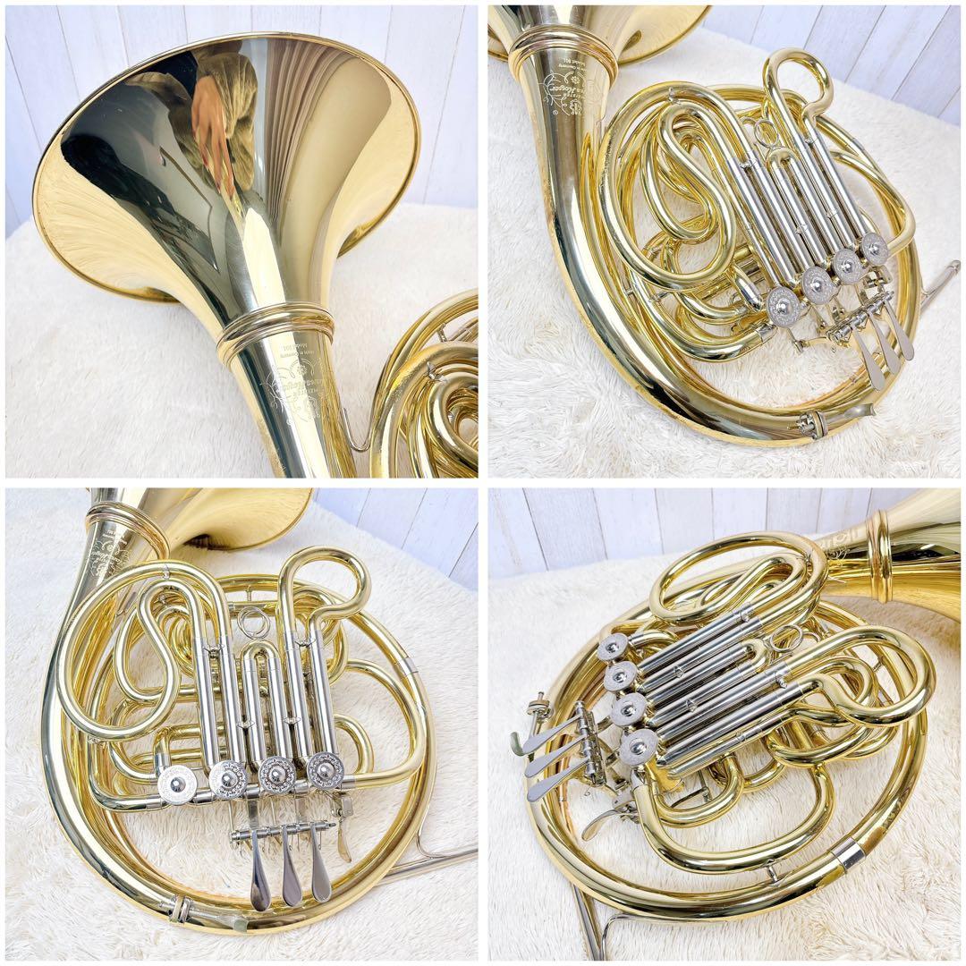 Hans Hoyer model 801 フルダブルホルン マウスピース付き