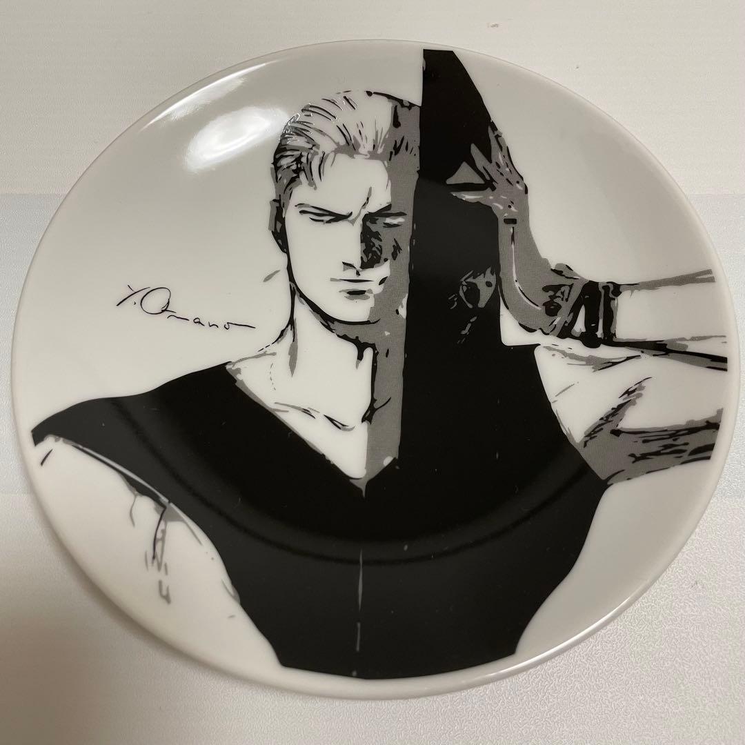 ファンタジーアート展 天野喜孝 FF8 サイファー スコール 絵皿
