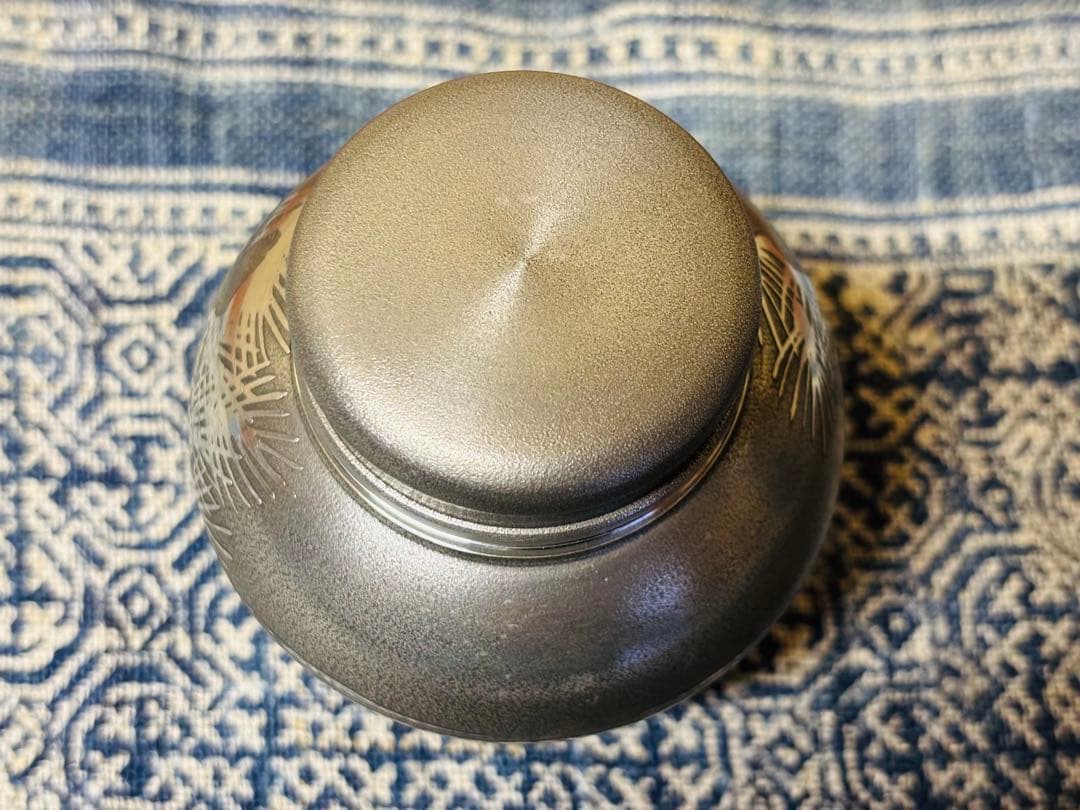 薩摩錫器　浅田錫器　茶壷
