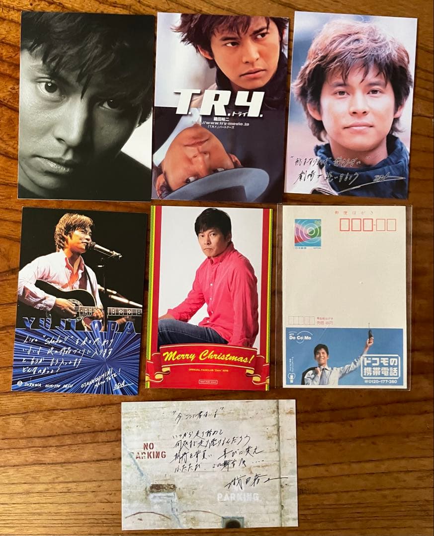 織田裕二さん　年賀状1995〜2025 メッセージカード等36枚