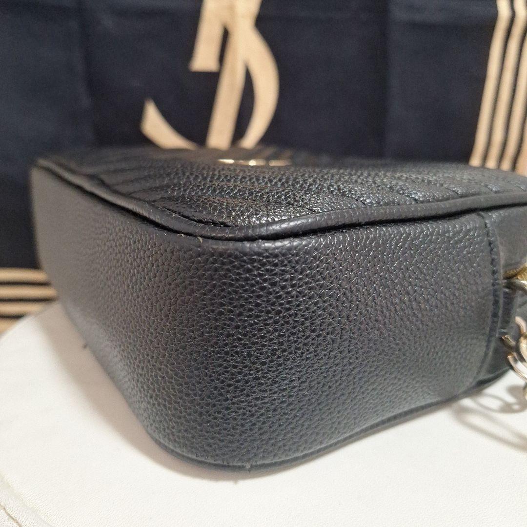 大人気❣️YSL ブラック キルティング バッグ タッセル付き ノベルティ