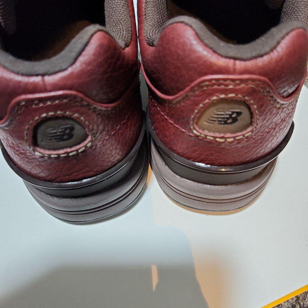 ニューバランス　本革シューズ24.5