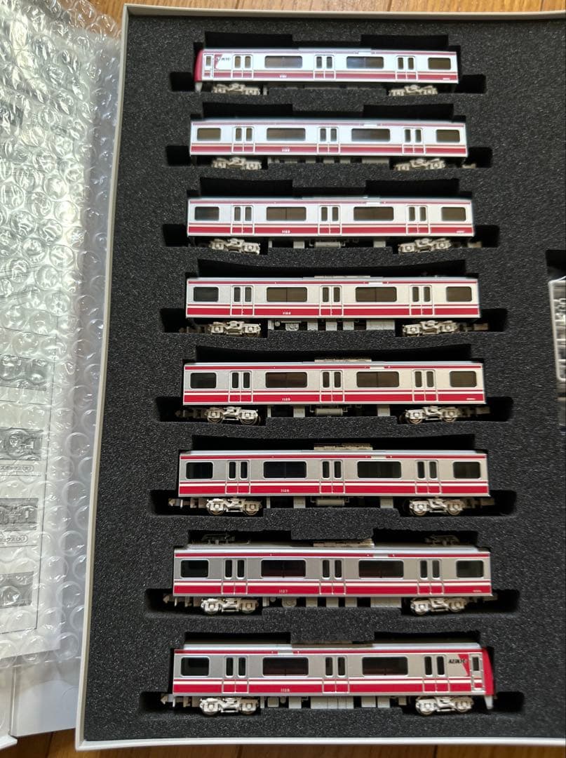 お値段相談歓迎 京急新1000系ステンレス車1121編成8両　京急　Nゲージ