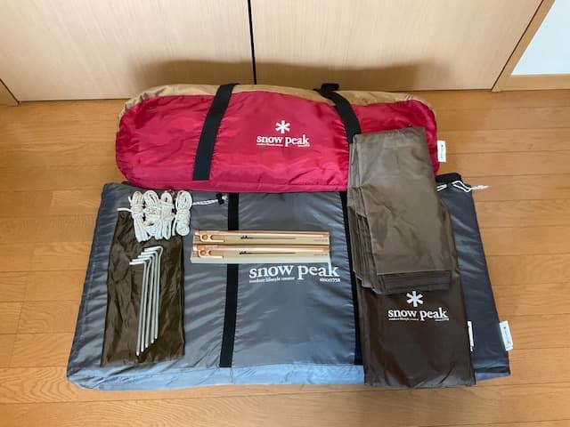 スノーピーク アメニティドーム270×270　グランドシート、インナーシート付き