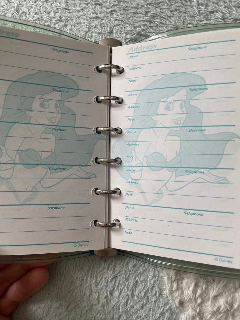 レア アリエル ☆ レトロアドレス帳