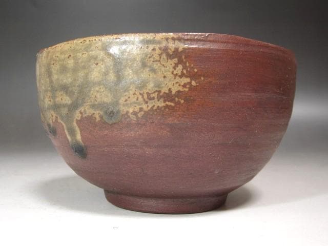 ★　金重陶陽　茶碗　蓬莱　裏千家　十四代　淡々斎の花押がございます★x627