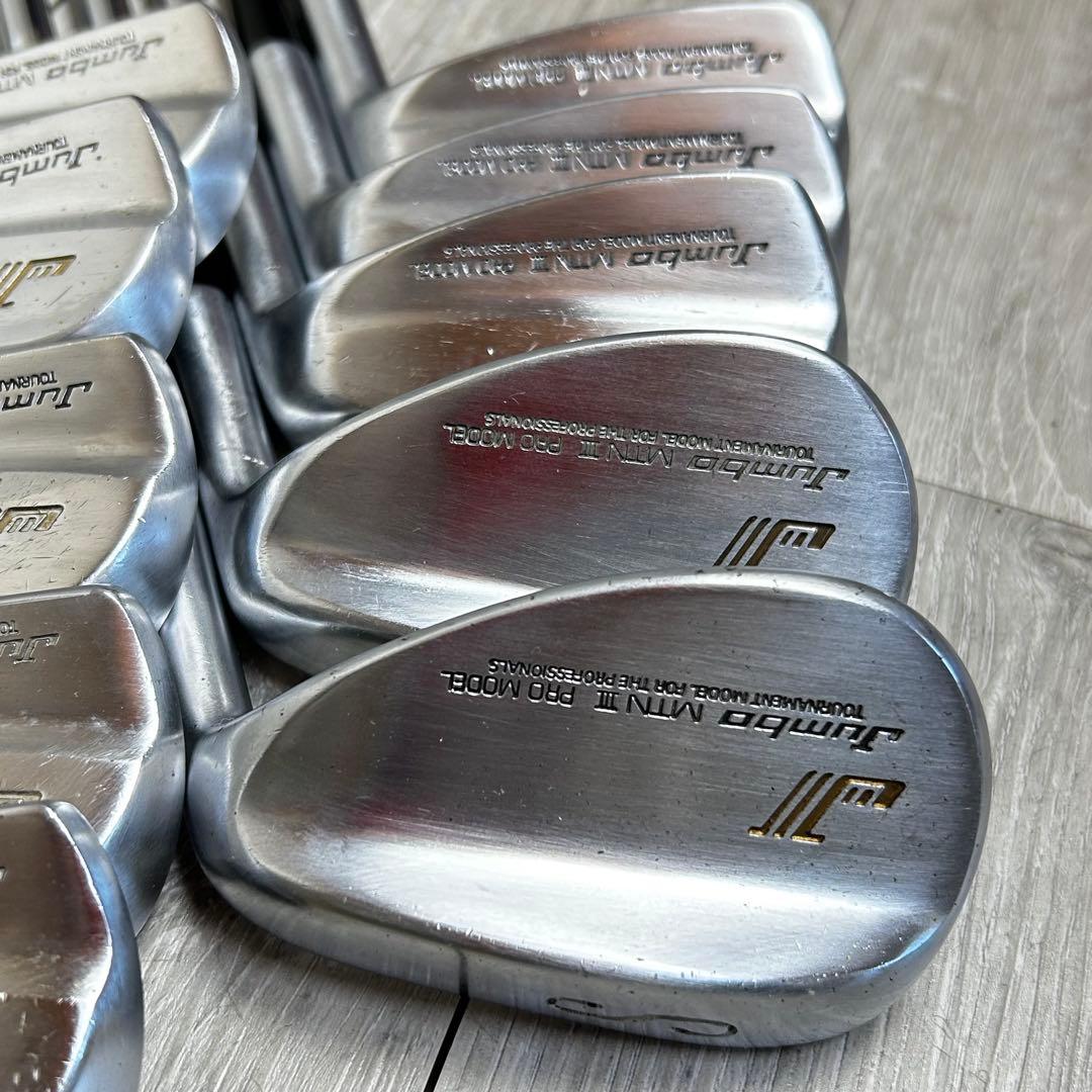 【メンズ右】名器！ジャンボ尾崎 MTN III アイアン 10本 ブリヂストン