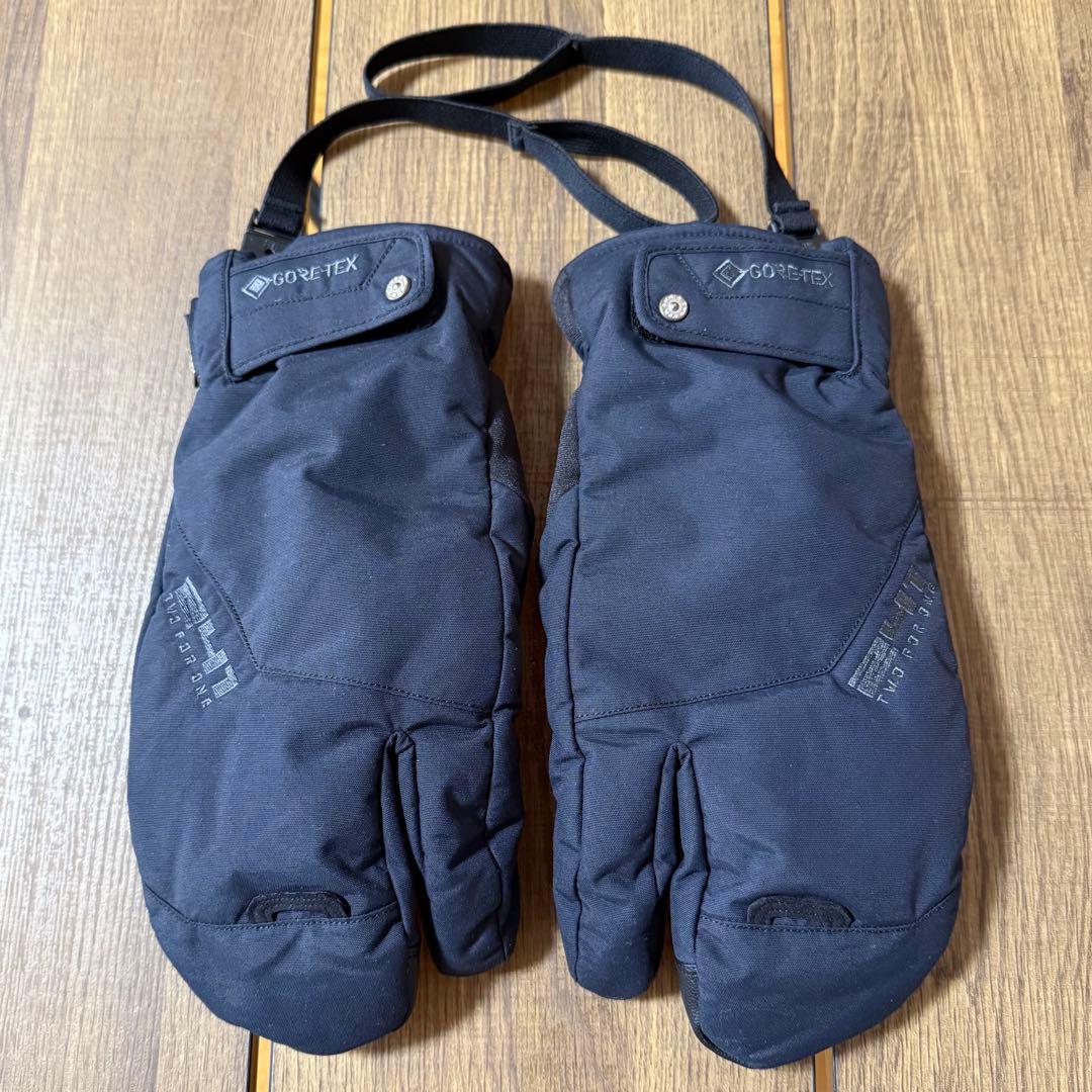 スキー・スノーボードアクセサリー 241 GORE-TEX 3FINGER GLOVES XL BLACK