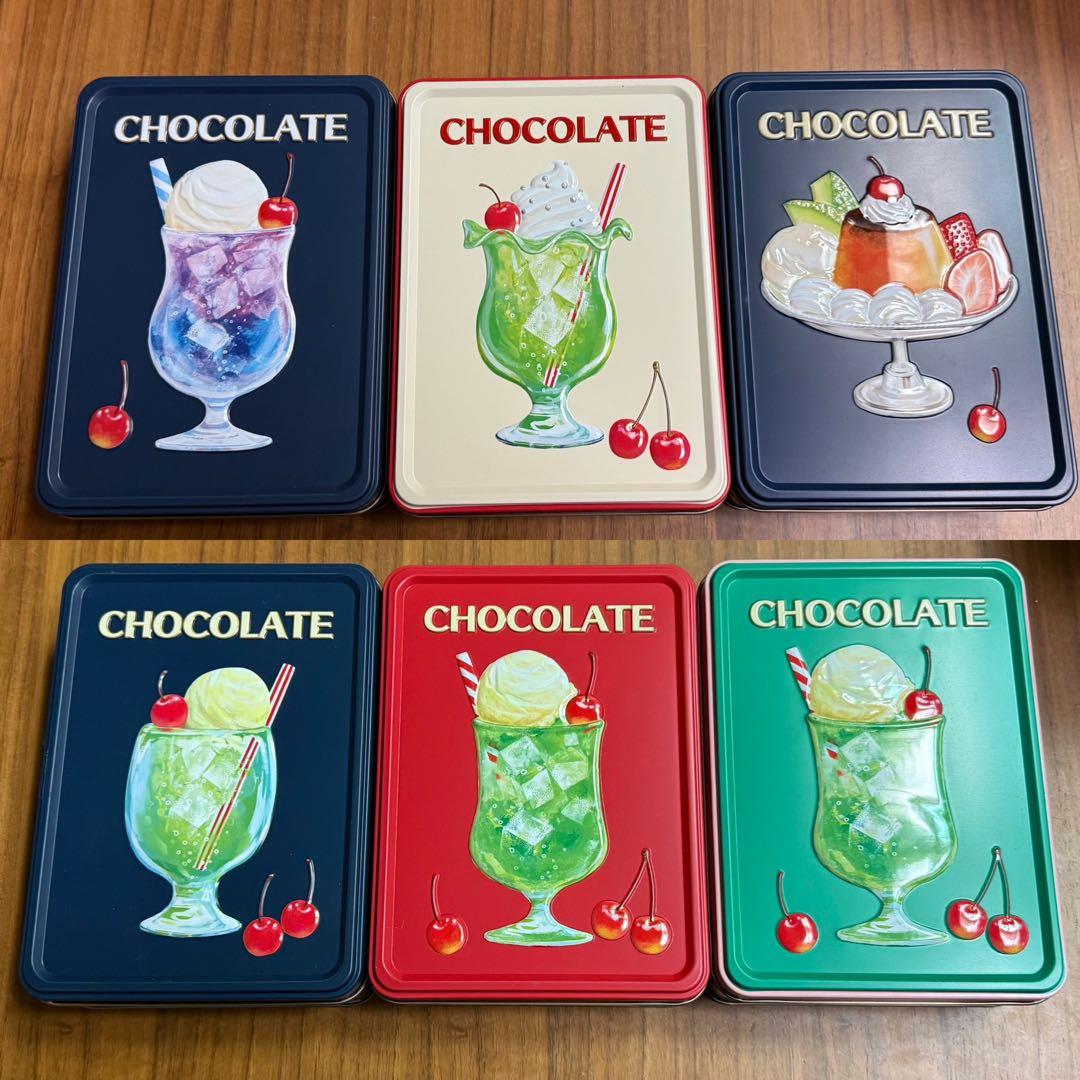 バラ売り可能⭕️メリーチョコレート 空き缶