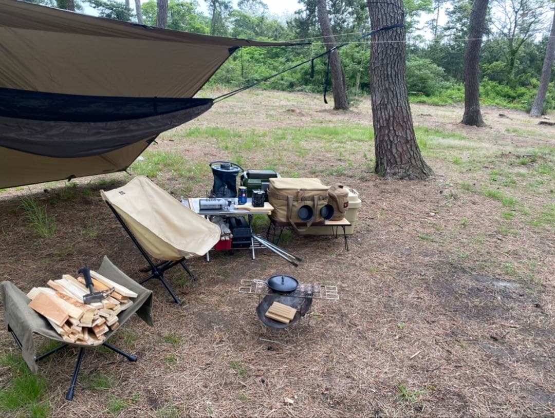 DD Tarp & Frontline Hammock セットタープ　ハンモック