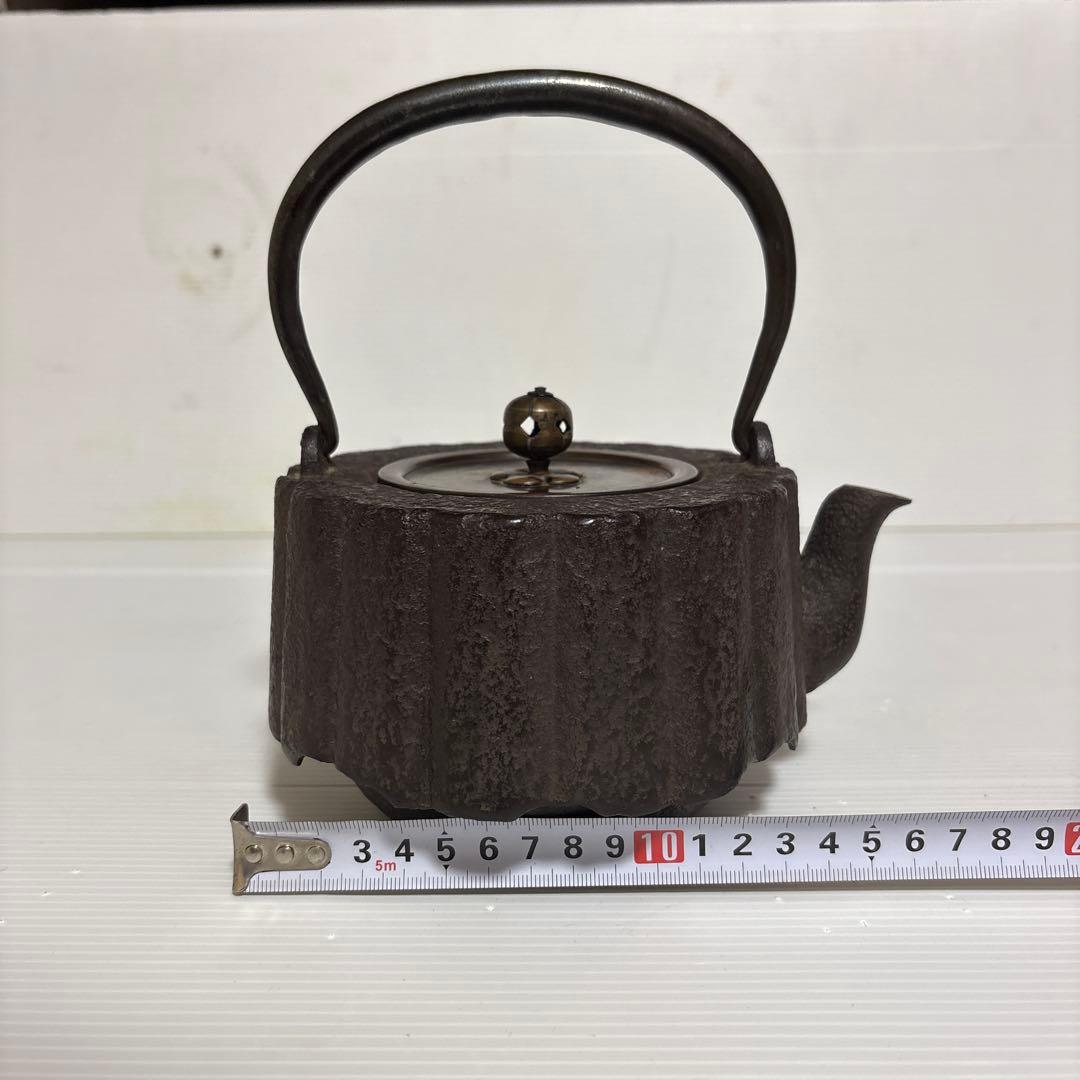 骨董品、茶道具、銀象嵌鉄瓶