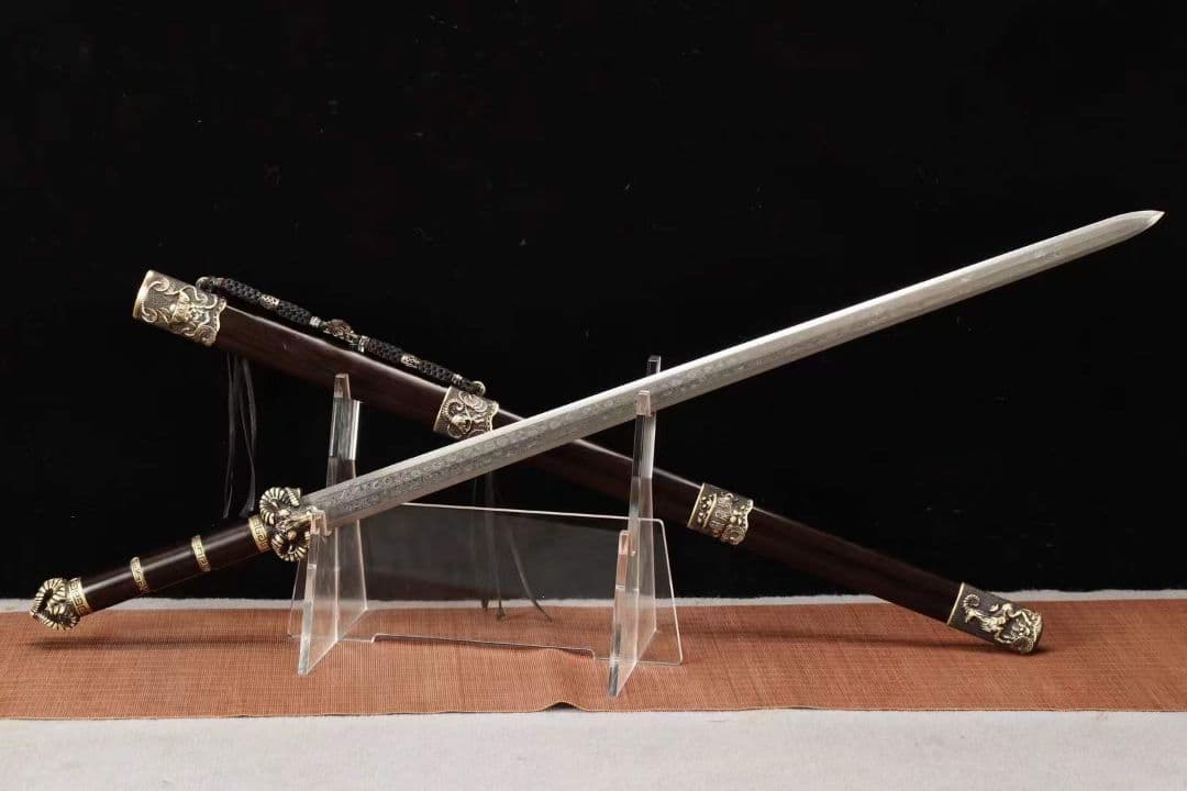 【三陽開泰宝剣】 古兵器 武具　刀装具　日本刀　模造刀 居合刀 長尺