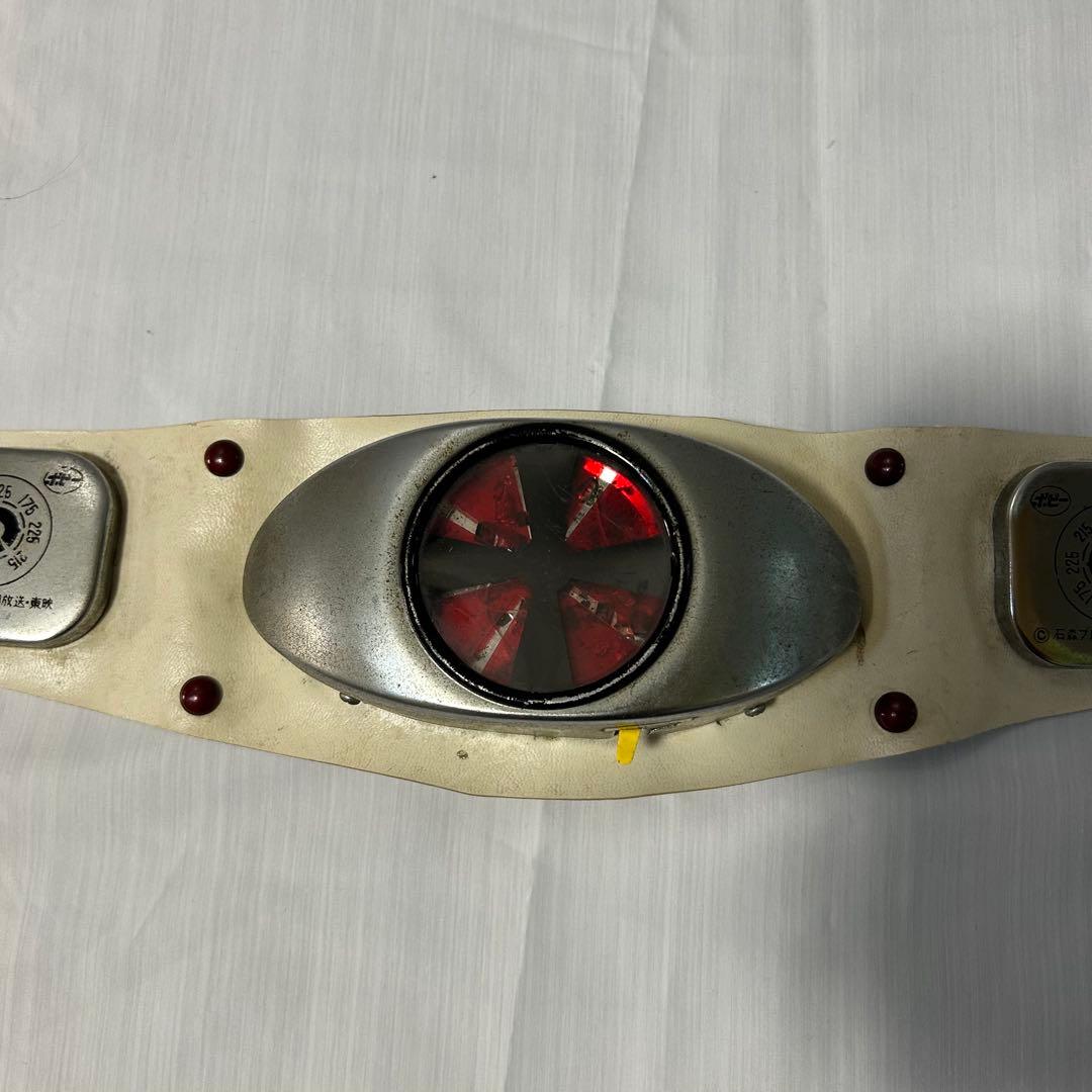 【希少】仮面ライダー　1号　変身ベルト　ポピー製　動作OK 当時物