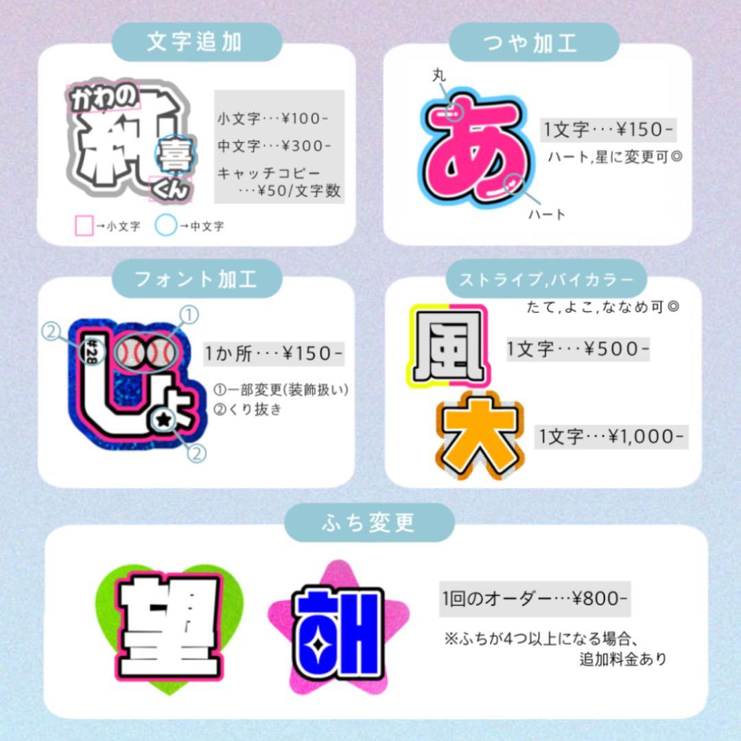 ★うちわ文字オーダー受付中★ うちわ屋さん 連結うちわ 文字パネル ネームボード