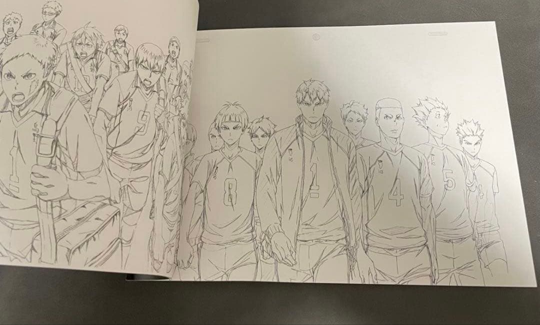 ハイキュー 原画集 白鳥沢 初回生産限定版特典